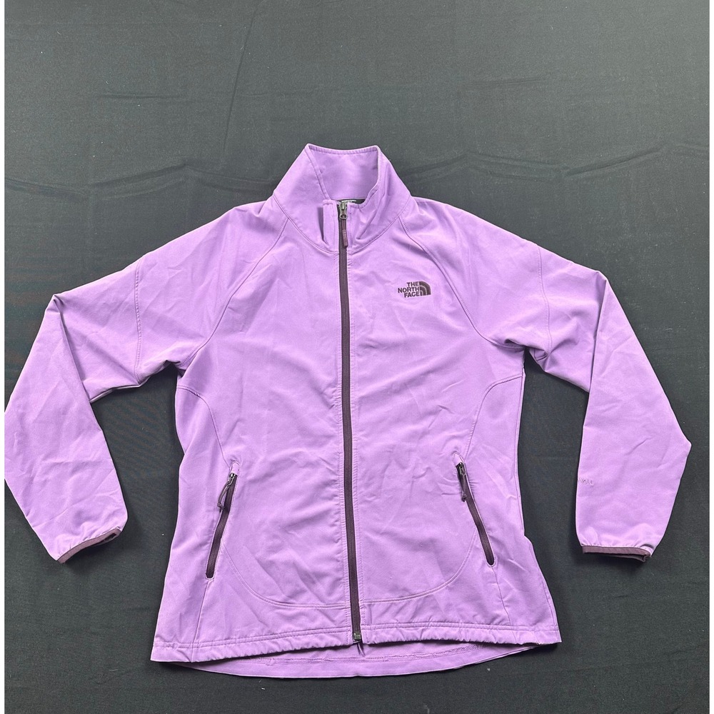 The North Face WindWall Softshell Jacket Purple Full Zip Womens Small